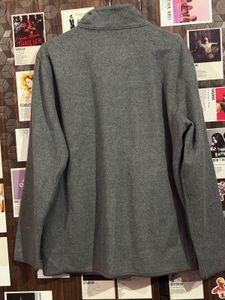 Dickies Grey Fleece Zip-Up Jacket