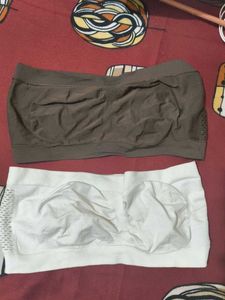 Set of 3 padded Bras + 2 tube bra with free gift