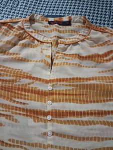 Stylish Women's Printed Tunic Top