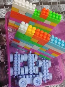 Colorful Building Blocks Set