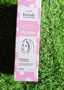 Foxtale Oil Control Water Gel Sunscreen SPF 50