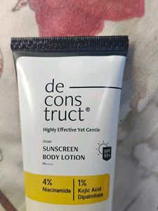 Deconstruct Sunscreen Body Lotion SPF 50