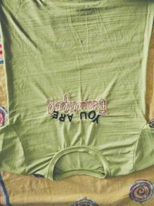 Light Green "You Are Beautiful" Graphic Tee
