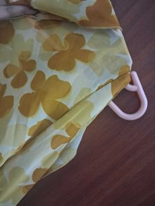 Flowy Yellow Floral Midi Dress