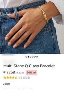 Elegant Multi-Stone Bracelet