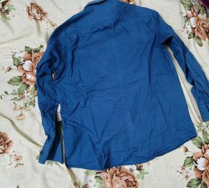 Dark Teal Full Sleeve Shirt