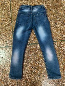 Stylish Graphic Print Jeans