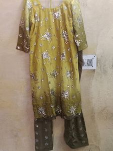 Women's Stitched Heavy Sitara Work Suit Salwar