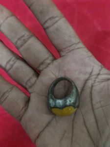 Vintage Yellow Stone Ring
