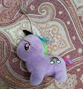 Purple Unicorn Plush Toy