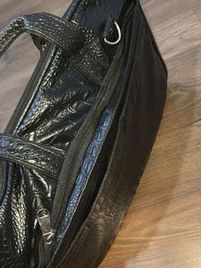 Stylish Faux Croc Laptop bag