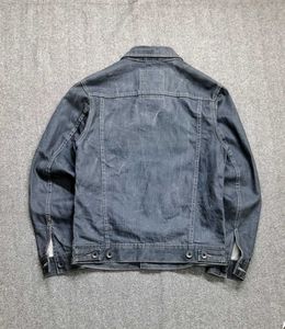 Men's Crop Denim Jacket