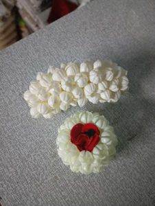 Beautiful White jasmine Flower Hair Accessories