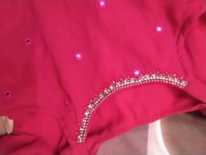 Beautiful Pink Kurta Set with Dupatta