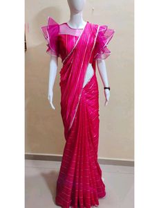Bollywood Beautiful Saree With Readymade Blouse