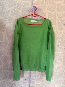 Lime Green Long Sleeve Sweater