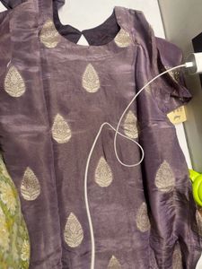 Embellished Silk Blouse