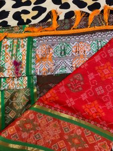 Vibrant Red Ethnic Saree