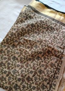 Elegant Floral Saree