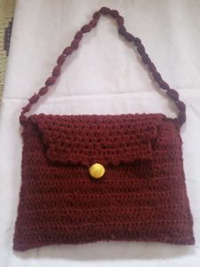 Handmade Crocheted Bag