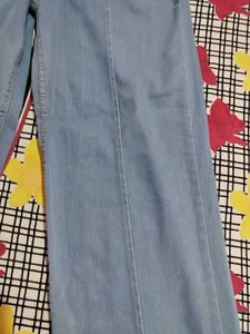 Light Wash Wide Leg Jeans