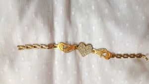 Gold Heart Bracelet