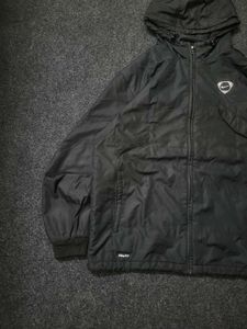 Nike Black Hooded Windbreaker Jacket