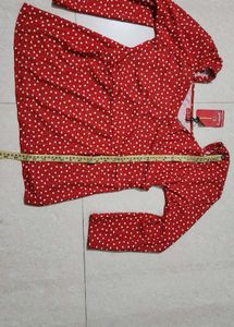 Valentine Special ❤️ Cute Heart Print Long Sleeve