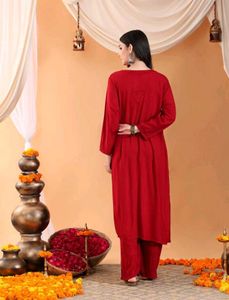 Maryam Chikankari Rayon Co-ord Set