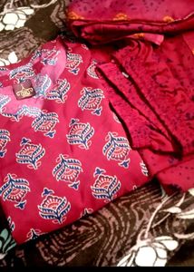 Kurt pant and dupatta set