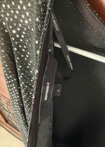 Sparkly Black Wrap Bodysuit
