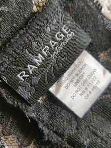 rampage Black Lace Briefs