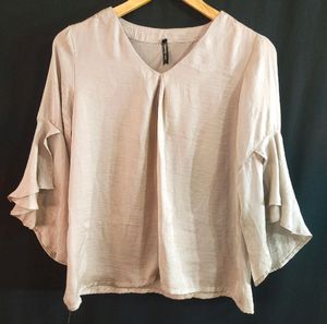 Women's Latin QUARTERS Grey Top