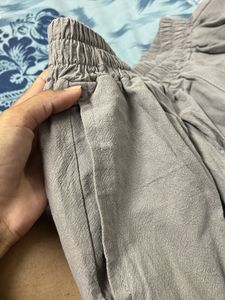 Drawstring Ankle Cargo Pants