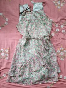 Floral Ruffle Dress