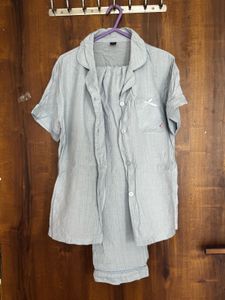 Comfy Blue Pajama Shirt