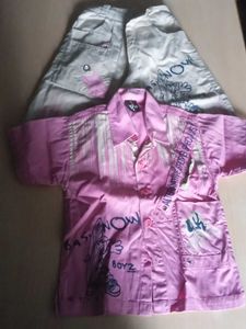 Boys Shorts and Shirt Set