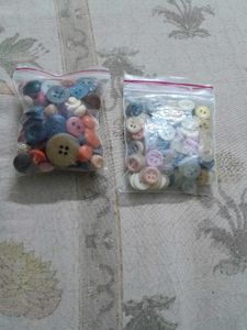 Assorted Buttons Craft Supply