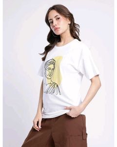 Glitzchez Graphic Oversized T-shirt