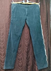 Pant check Piece design/Boxes pattern/Cotton