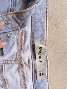 Light Wash Denim Shorts