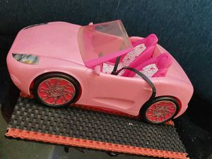 Barbie Pink Convertible Car