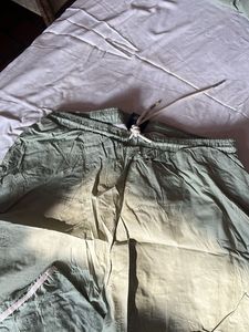 Green Casual Pants (part of track suit)