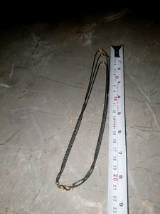 Layered Chain Necklace with Pendants