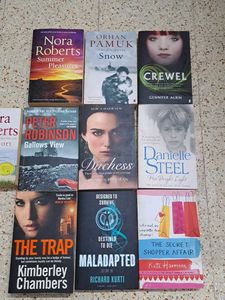 Fiction Books per book 149/-