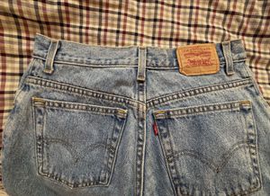 Classic Levi's Blue Denim Shorts