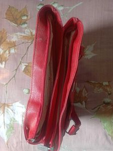 Red Vintage Gym Bag