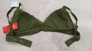 Lace Bralette - Olive Green