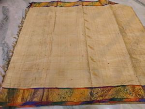 Vintage Indian Sari Fabric