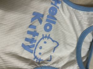 Hello Kitty Ribbed Tank Top